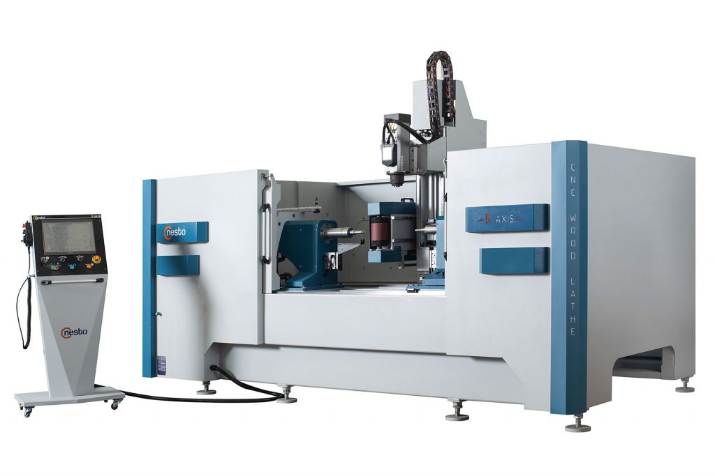 CNC ahşap torna makinesi